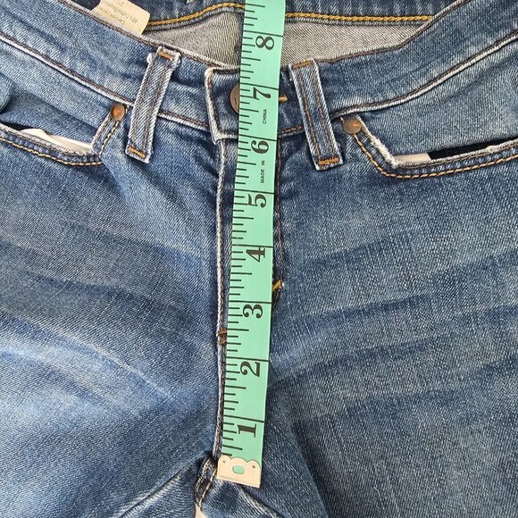 Mavi 596 Marie Flare Sexy Low Rise Slim Jeans, Women's 27/32 Blue Wash - Picture 6 of 11